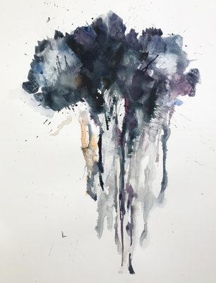 Doïna Vieru, Untitled 4, Ecuador, 2021, Watercolor on Canson Paper-CHG-1101277