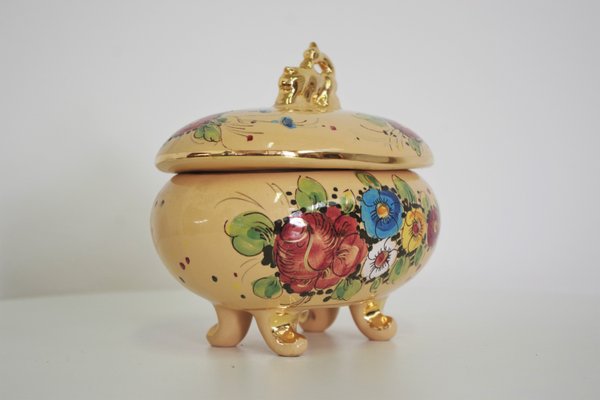 Dolli Box or Vessel by Gualdo Tadino, 1970s-KNM-935265