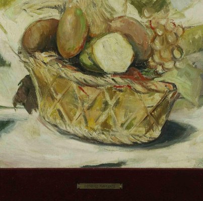 Domenico Purificato, Still Life, 1957, Oil on Canvas, Framed-ZCI-1416564