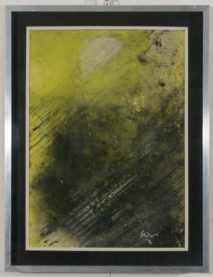 Domenico Spinosa, Night, 1976, Oil on Canvas, Framed-VHF-1776183