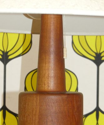 Domus Table Lamp in Teak, 1960s-AFE-1735318