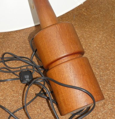 Domus Table Lamp in Teak, 1960s-AFE-1735318