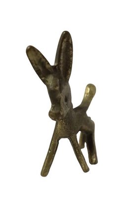 Donkey Figure in Brass by Walter Bosse-FYZ-1322687