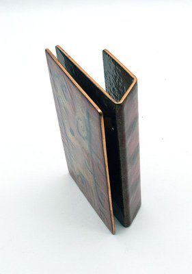 Door Handle in Enameled Copper by Paolo de Poli, 1950s-HS-823945