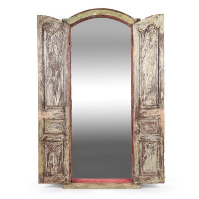 Door in Patinated Wood-NQ-625005