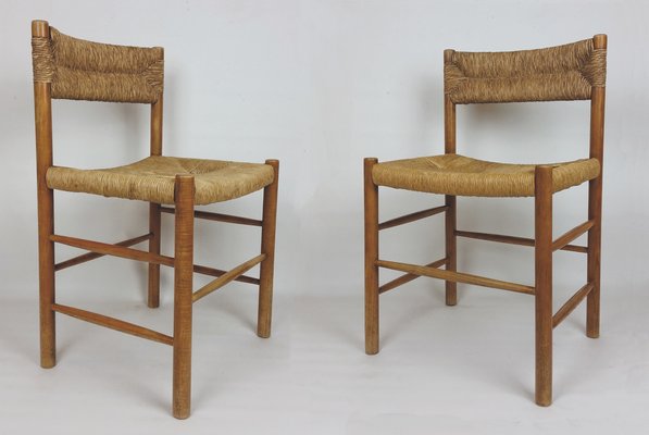 Dordogne Chairs by Charlotte Perriand for Sentou, Set of 2-MBX-961920