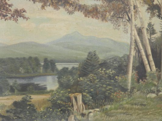 Doris Holt, Landscape Oil Painting, Early 20th Century-ARU-858153