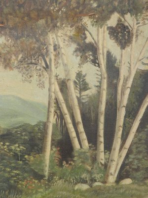 Doris Holt, Landscape Oil Painting, Early 20th Century-ARU-858153