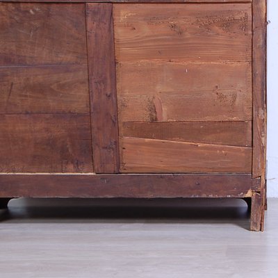 Double Body Cabinet in Walnut, Italy, 1800s-XSG-1797401