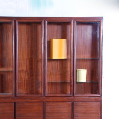 Double Body Office Bookcase, Italy, 1940s-XSG-1767694