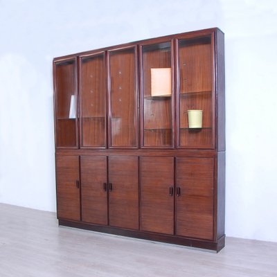 Double Body Office Bookcase, Italy, 1940s-XSG-1767694