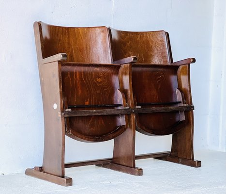 Double Cinema Seater by Ton, 1960, Set of 2-ALG-2023369