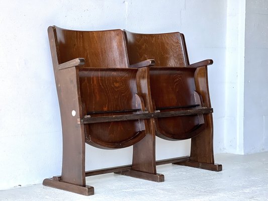 Double Cinema Seater by Ton, 1960, Set of 2-ALG-2023369