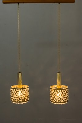 Double Light Pendant Lamp from Limburg, 1960s-SPD-738739