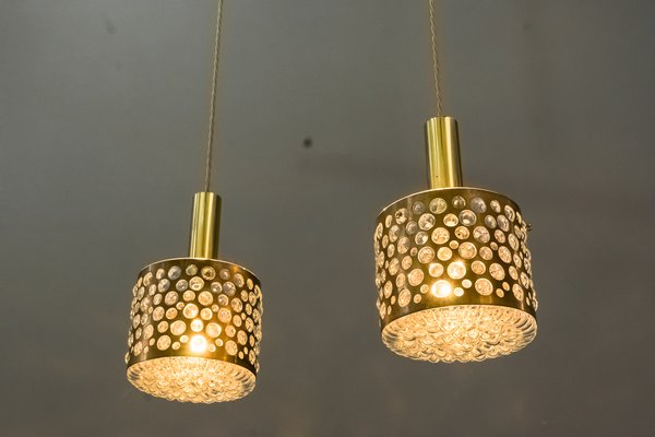 Double Light Pendant Lamp from Limburg, 1960s-SPD-738739