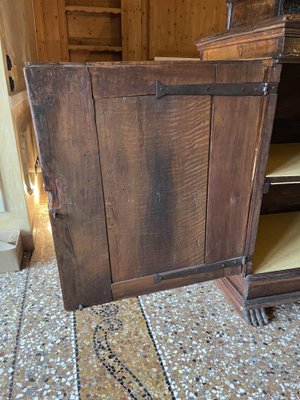 Double Sideboard in Walnut Wood, Tuscany, Late 16th Century-MLN-2025930