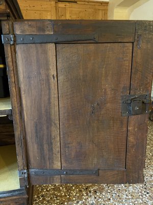 Double Sideboard in Walnut Wood, Tuscany, Late 16th Century-MLN-2025930