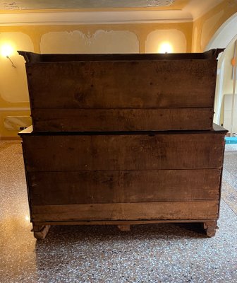 Double Sideboard in Walnut Wood, Tuscany, Late 16th Century-MLN-2025930