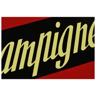 Double-Sided Enamel Sign from Champigneulles-NQ-1706846