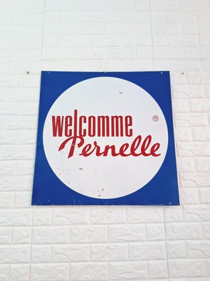 Double Sided Sign Shop Welcomme Pernell, France, 1960s-FRB-1766034