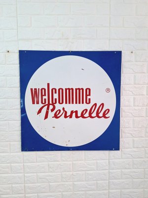 Double Sided Sign Shop Welcomme Pernell, France, 1960s-FRB-1766034