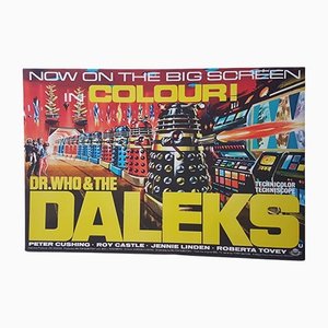 Dr Who and the Daleks, Print Multiple on Canvas-TCS-1228843