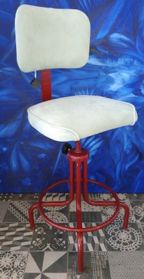 Drafting Stool from United Chair MFG., USA, 1950s-QUC-1060840