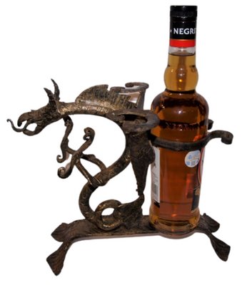 Dragons Cup and Bottle Holders, 1960s, Set of 2-SNX-906475