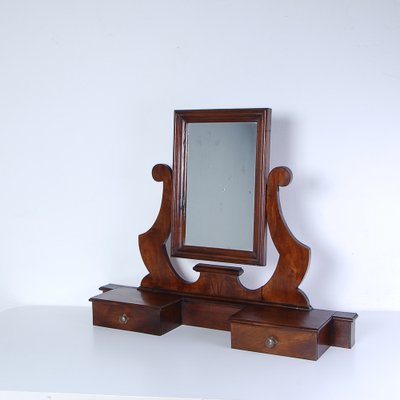 Dressing Mirror in Walnut, Early 1900s-XSG-1735825