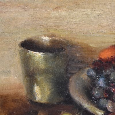 Dreyfus Marcel, Still Life With Fruit, 20th-century, Oil on Canvas, Framed-YVI-1279446