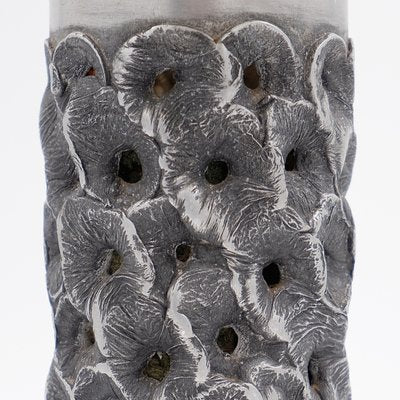 Dried Flowers Aluminium Vase by Willy Luyckx for Aluclair, 1970s-NYF-2019211