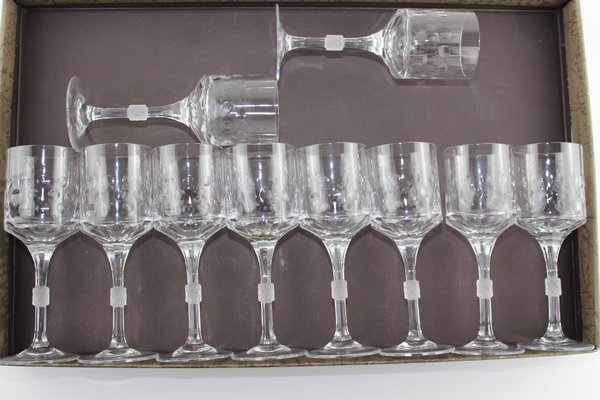 Drinking Glasses from Riedel, 1960s, Set of 10-ZWH-1304770