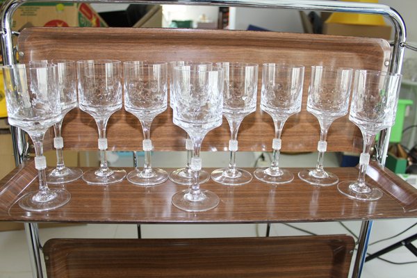 Drinking Glasses from Riedel, 1960s, Set of 10-ZWH-1304770