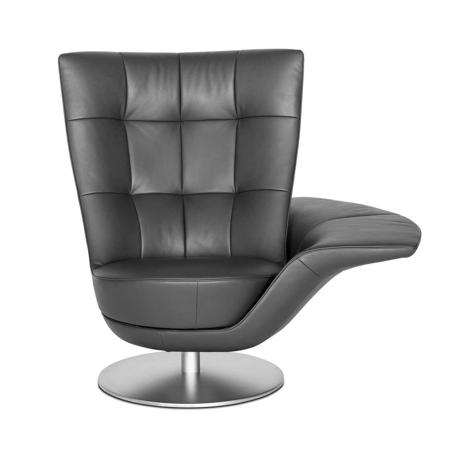 DS-262 Swift - Swivel leather armchair with armrests (Category - Leather | TOUCH)