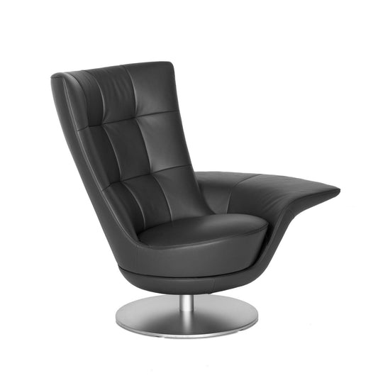 DS-262 Swift - Swivel leather armchair with armrests (Category - Leather | COLORAL)