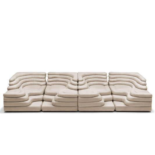 DS-1025 Terrazza - Sectional leather sofa (Category - Leather | NATURALE)