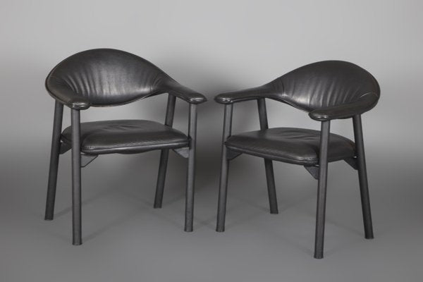 DS-203 Dining Chairs by De Sede, 1970s, Set of 8-JIX-2020249