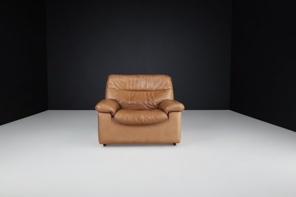 DS 63 Lounge Chair in Patinated Leather from de Sede, 1970s-TRW-1797088