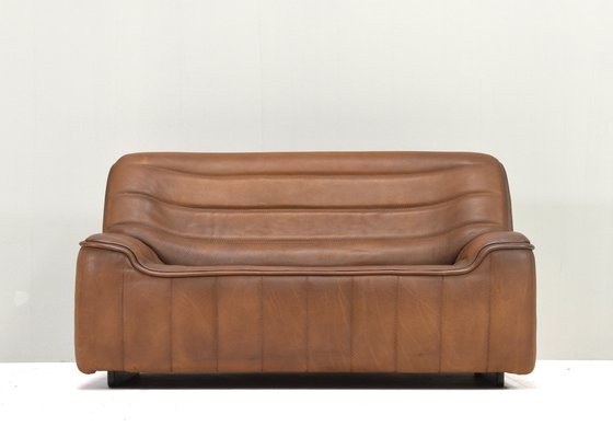 DS-84 2-Seater Sofa in Tan Buffalo Leather from de Sede, Switzerland, 1970s-TE-1721178