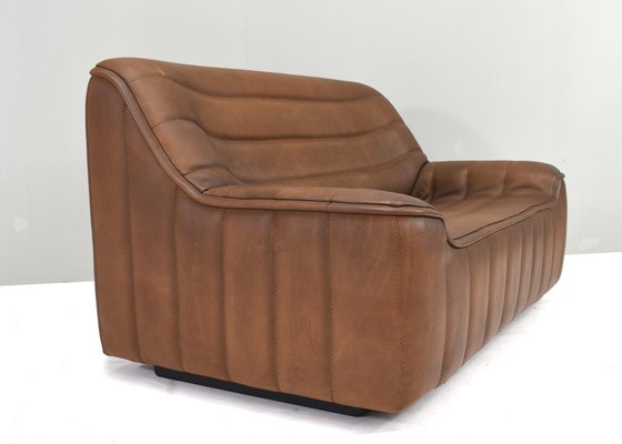 DS-84 2-Seater Sofa in Tan Buffalo Leather from de Sede, Switzerland, 1970s-TE-1721178