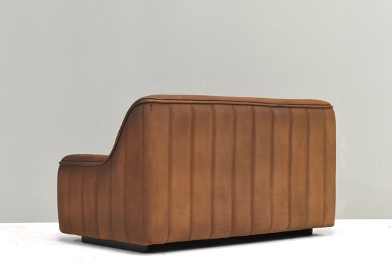 DS-84 2-Seater Sofa in Tan Buffalo Leather from de Sede, Switzerland, 1970s-TE-1721178