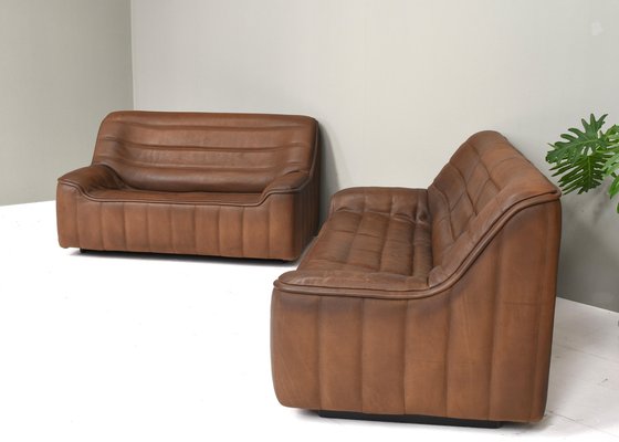 DS-84 3-Seater Sofa in Tan Buffalo Leather from de Sede, Switzerland, 1970s-TE-1721179