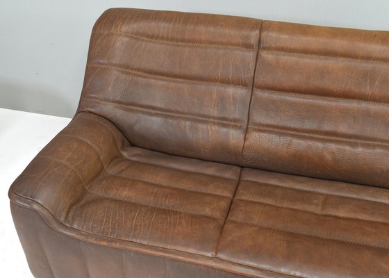 DS-84 3-Seater Sofa in Tan Buffalo Leather from de Sede, Switzerland, 1970s-TE-1721179