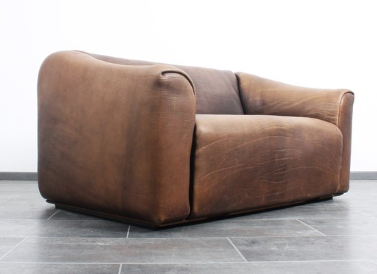 DS47 2-Seater Sofa in Leather from de Sede, 1970s-IV-1754431