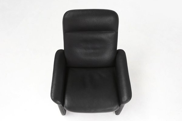 Ds50 Lounge Chair in Black Leather from de Sede, Switzerland, 1980s-YSY-2012613