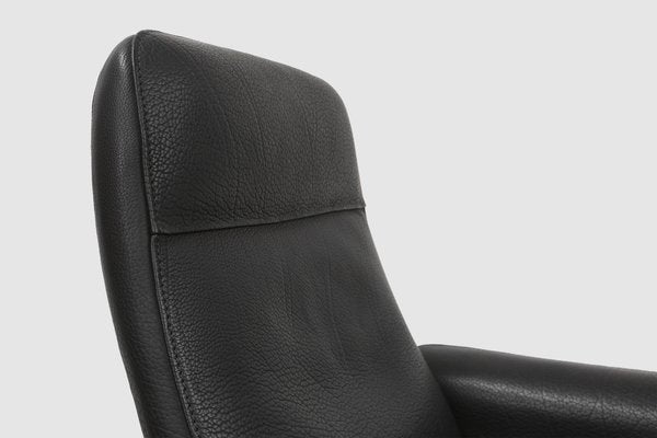 Ds50 Lounge Chair in Black Leather from de Sede, Switzerland, 1980s-YSY-2012613