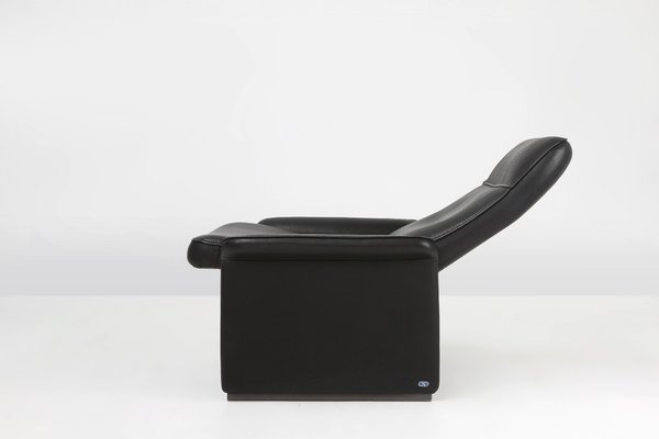 Ds50 Lounge Chair in Black Leather from de Sede, Switzerland, 1980s-YSY-2012613