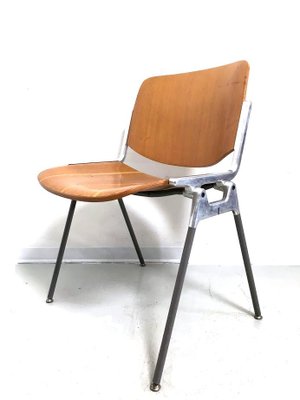 DSC 106 Desk Chair by Giancarlo Piretti for Castelli / Anonima Castelli, Italy, 1960s-FQG-1742921