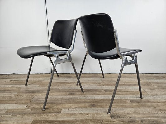 DSC-106 Stackable Chairs from Castelli / Anonima Castelli, 1970s, Set of 2-ZUW-2023736