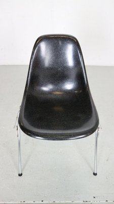 DSS Black Dining Room Chair by Charles & Ray Eames for Herman Miller, 1974-DT-2026174